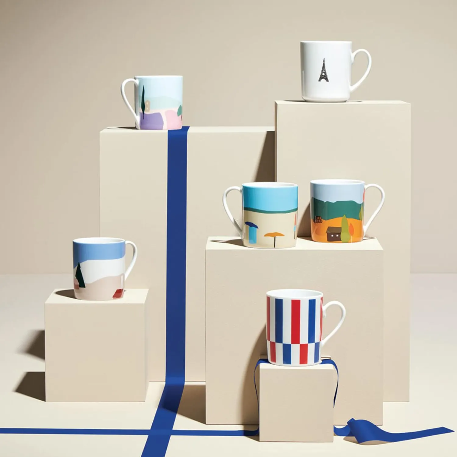 Degrenne Blue White Red