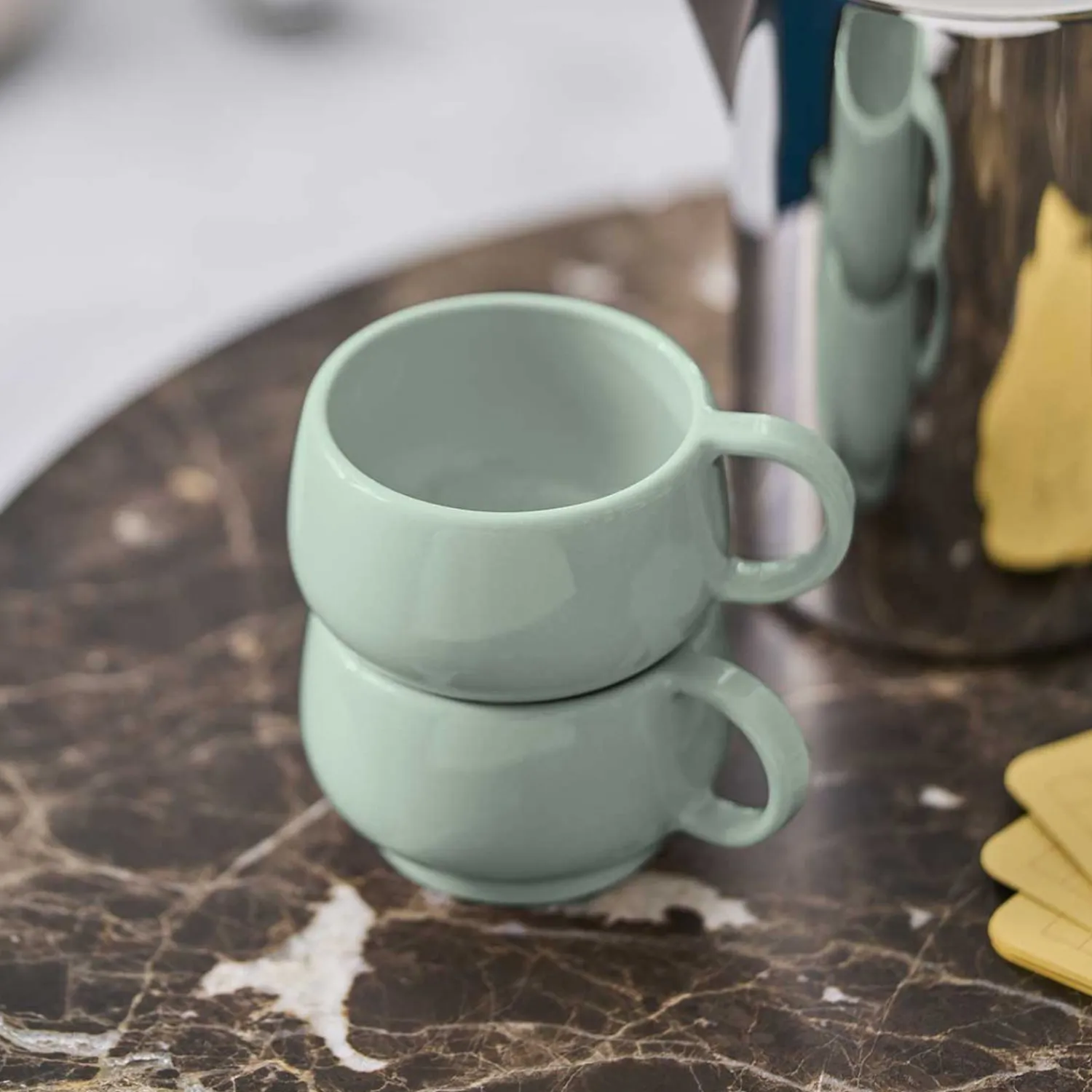 Degrenne Cafeteria Empileo Green Almond
