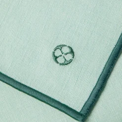Degrenne Mint Green Cotton & Linen Shades