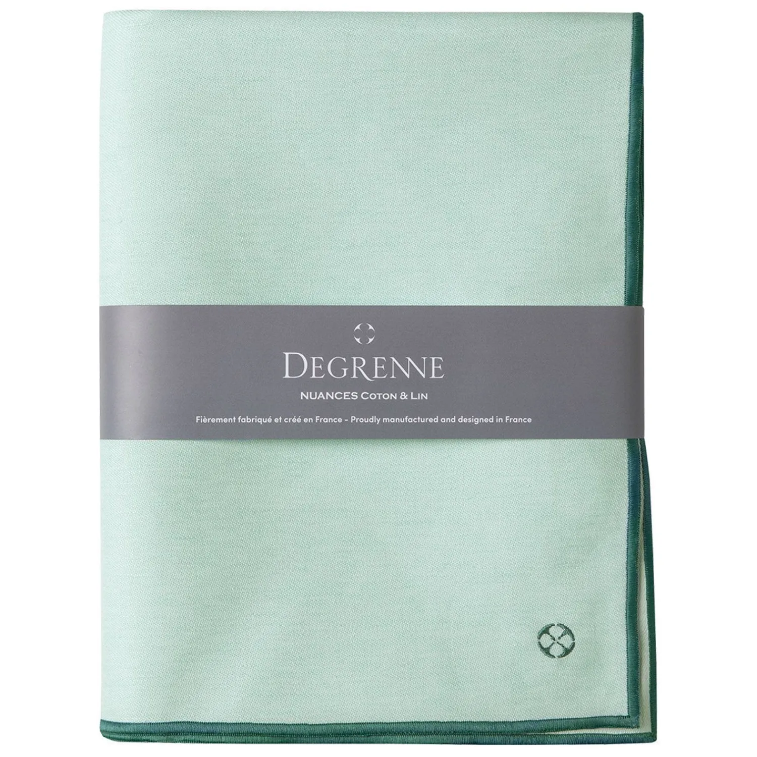 Degrenne Mint Green Cotton & Linen Shades