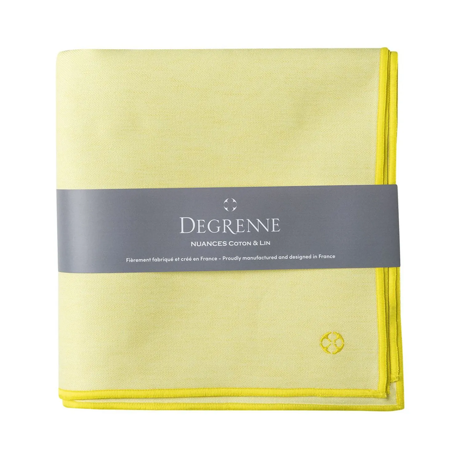 Degrenne Pale Yellow Cotton & Linen Shades