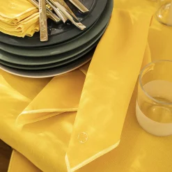 Degrenne Sunflower Yellow Cotton & Linen Shades