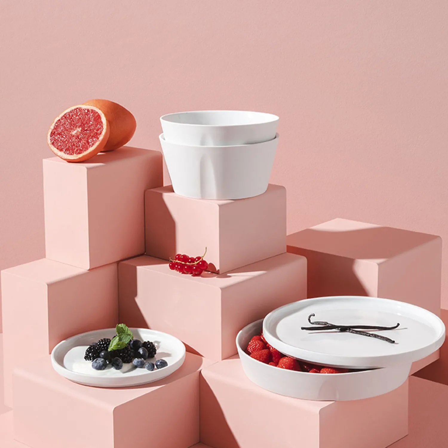 Degrenne The White Economer's Crockery